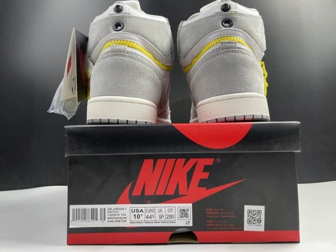 Bmlin High 1 Smoke Air Jordan Switch Light CW6576-100 0821